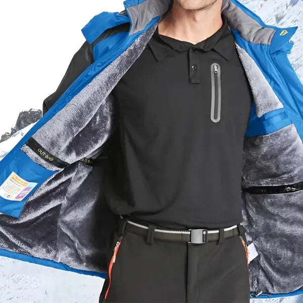 Insulated Outdoor Winter Jacket – Windproof & Waterproof