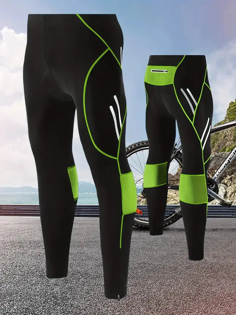 Long Cycling Tights with Gel Pads – Ultimate Comfort for Cyclists