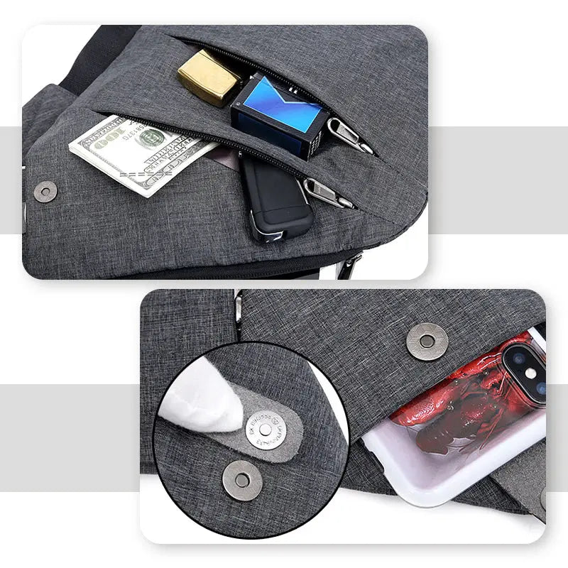 Anti-Theft Shoulder Bag – Ideal for Travel & Everyday Use