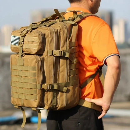 Emergency Tactical Backpack – Waterproof, Essential for Survival