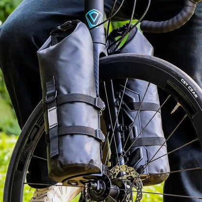 Waterproof Front Fork Bike Bags – Durable & Spacious for Bike Touring