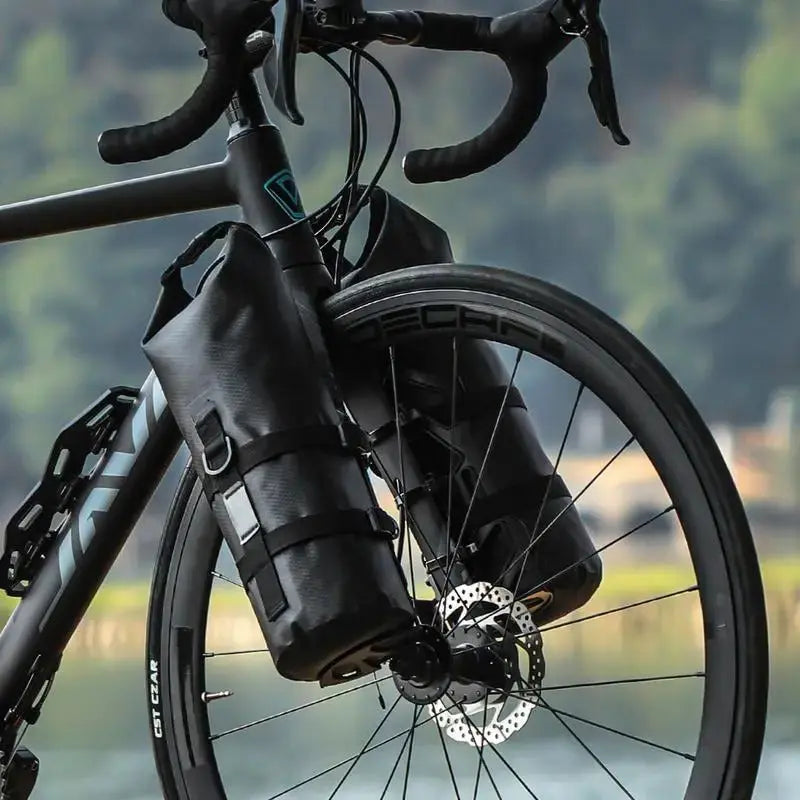 Waterproof Front Fork Bike Bags – Durable & Spacious for Bike Touring