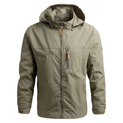 Lightweight Outdoor Jacket with Hood – Windproof & Waterproof