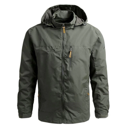 Lightweight Outdoor Jacket with Hood – Windproof & Waterproof