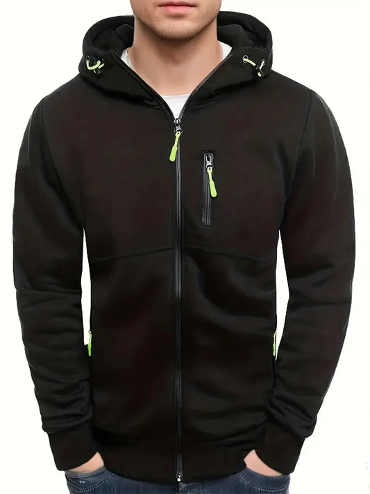 Zip-Up Hoodie for Outdoor Activities – Warm, Comfortable, and Versatile