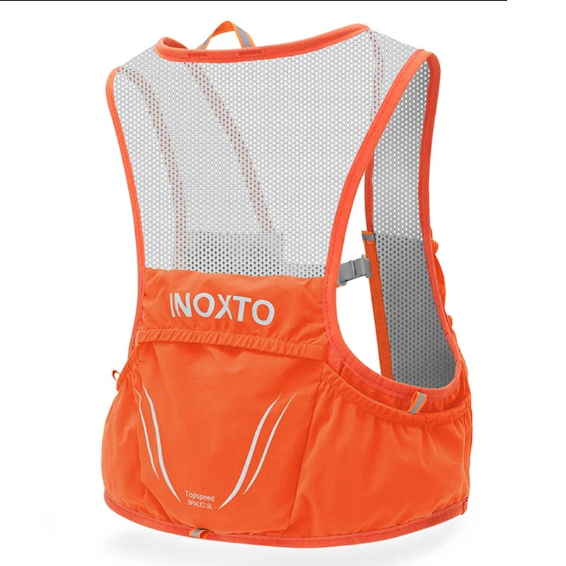 Trail Running Hydration Vest – Includes 2 Soft Flasks