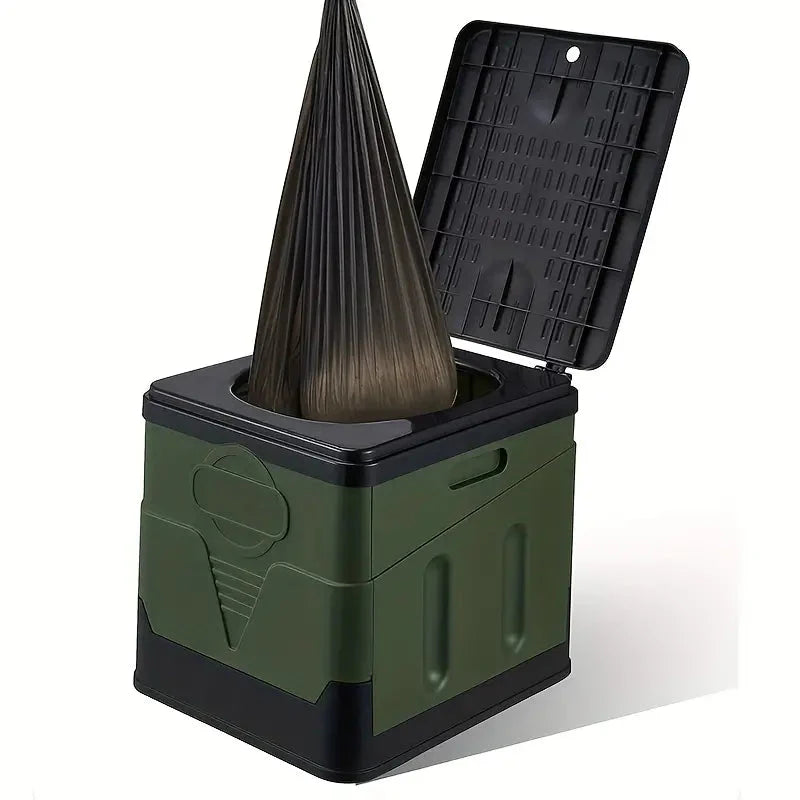 Portable Folding Toilet – Ideal for Camping, Festivals & Travel